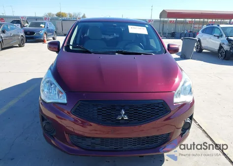 2020 Mitsubishi Mirage G4 Es z USA, uszkodzony, nr VIN ML32F3FJ7LHF09183